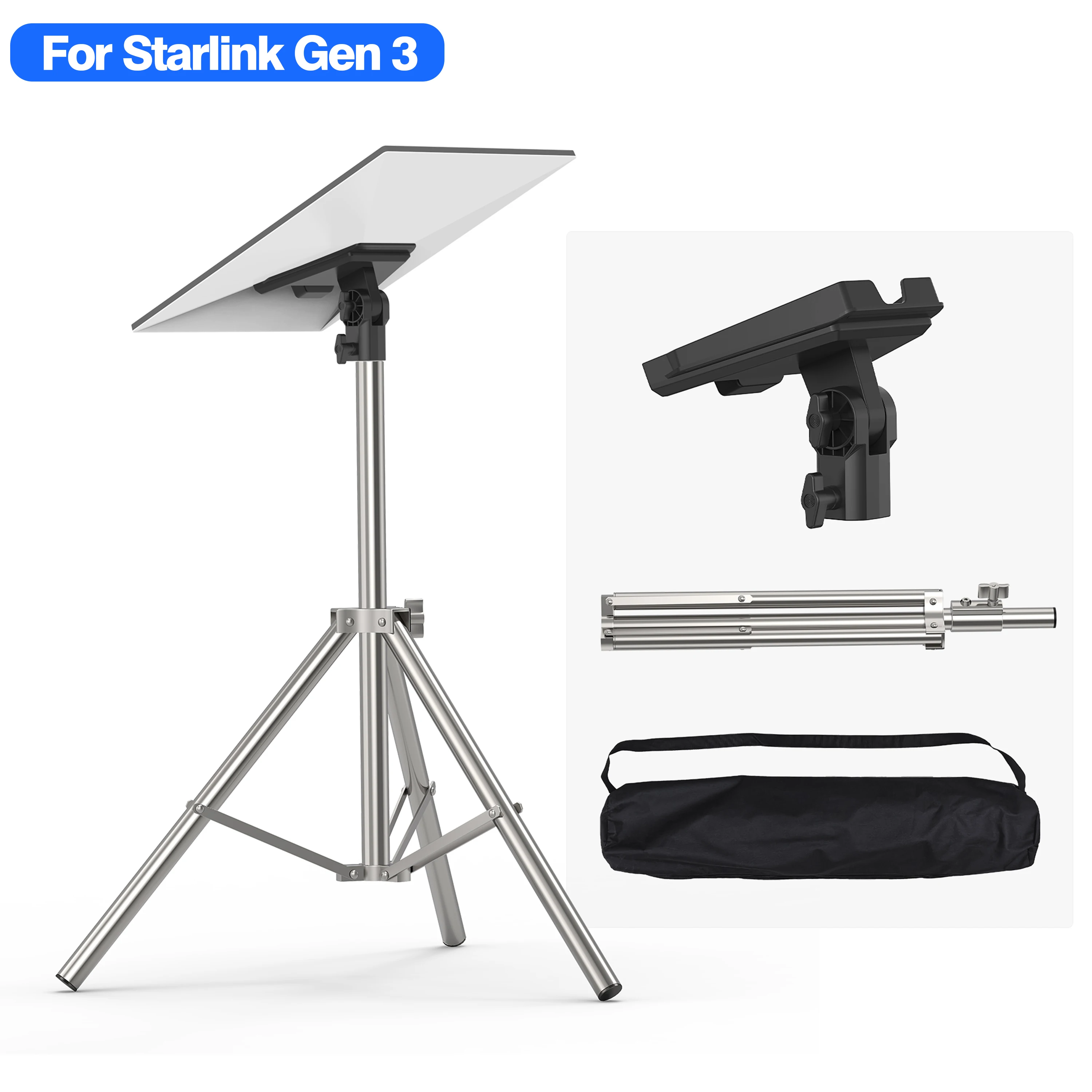 

Крепление-трипод Starlink Gen 3 с адаптером, адаптер для крепления Starlink Gen 3 с повышенной прочностью и стабильностью для кемпинга на природе, автодомов