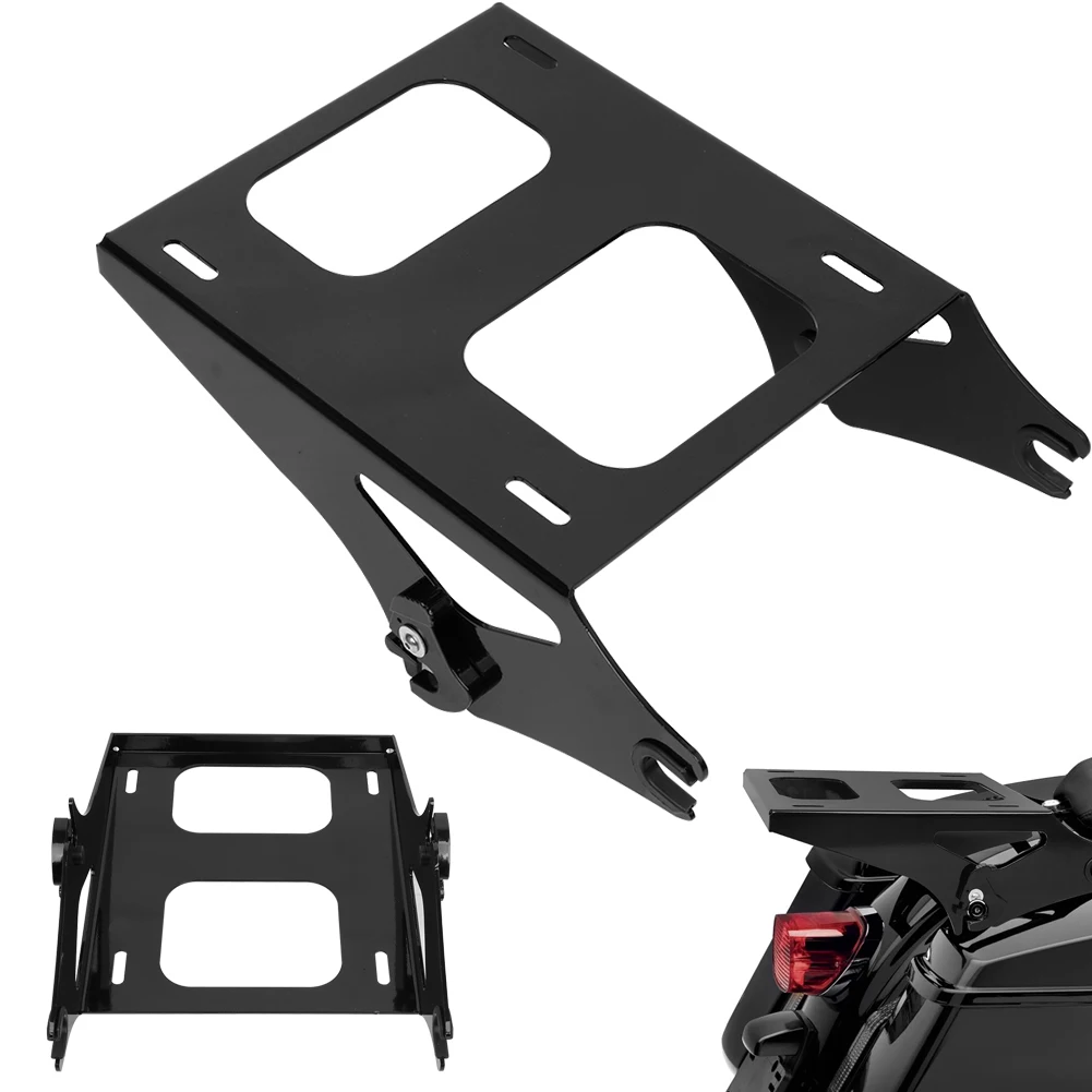 

Монтажная стойка для туристического пакета, съемная монтирующаяся багажная полка для двостороннего туристического пакета, подходит для Harley Davidson Touring Electra Street Glide