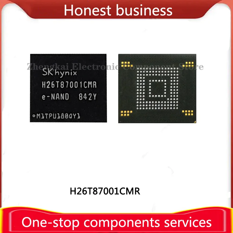 H26T87001CMR 100% working 100% quality eMMC BGA 128Gb chip mobile phone hard disk memory Computer storage H26T87001