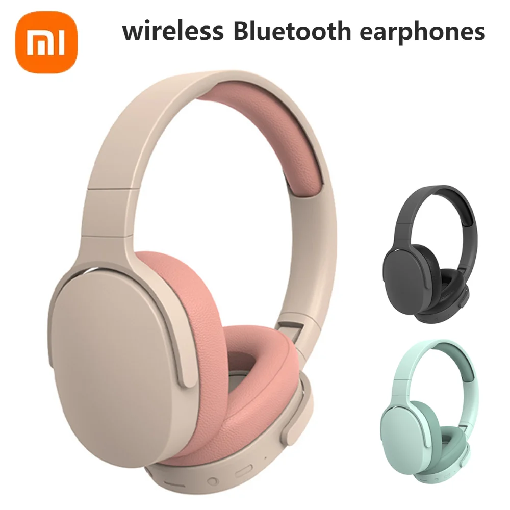 

New Xiaomi Mijia Wireless Headset Bluetooth Headphones Big Earmuffs Headphon Bass Headsets Stereo With Mic Music Game Earphones