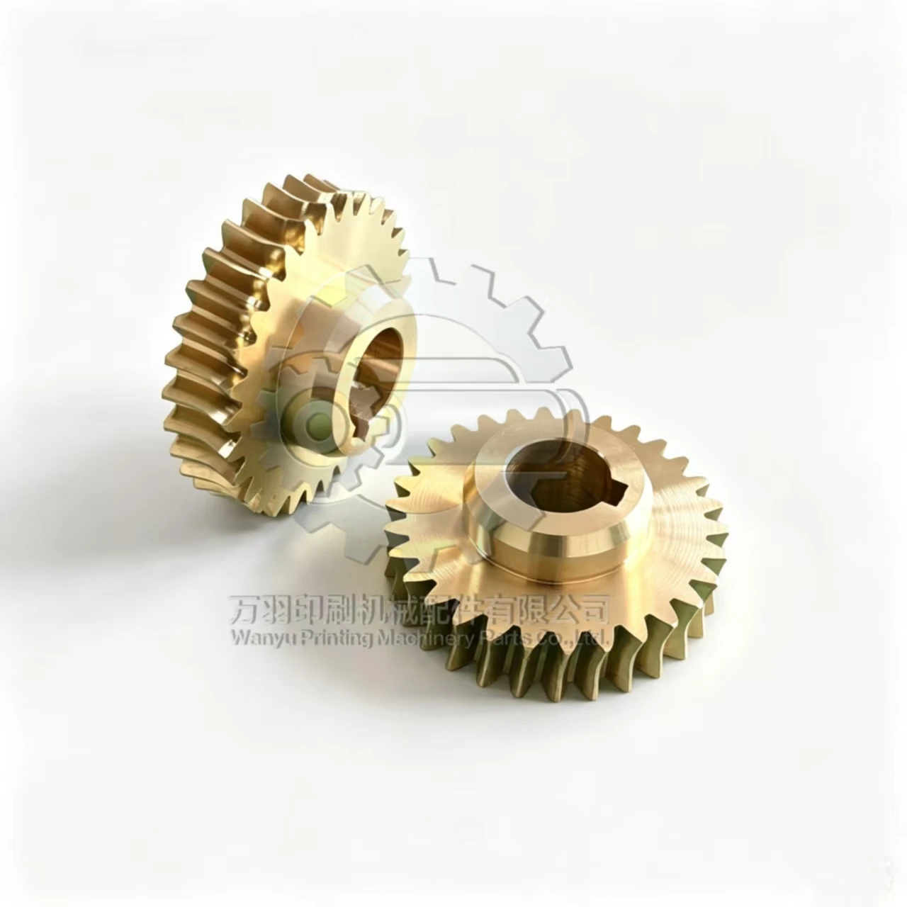 30 Teeth Copper Worm Gear, Copper Worm Wheel for Komori 426 428 Printing Machine Gearbox, Offset Press Spare Parts 2