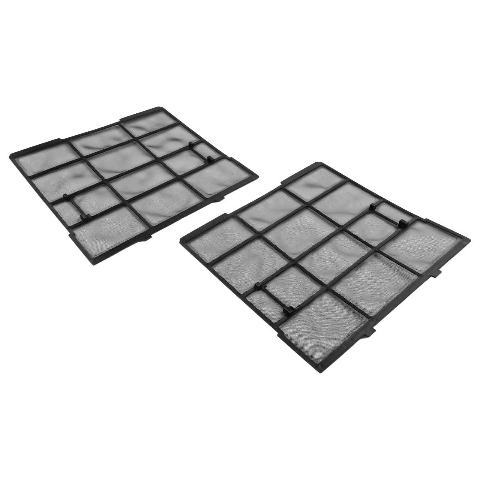 2Pcs/Set Hanging Air Conditioners Filter Indoor Hanging Dust Screen Plastic Dustproof Cover Air Conditioner Accessories