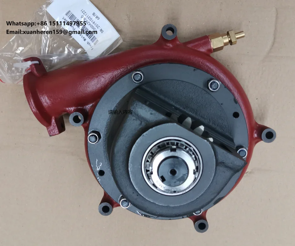 High Quality Fresh Water Pump 1000429385 15531181T Marine Engine Spare Parts for 6M26C 12M26C 6M26.2C 12M26.26M33C 12M33C