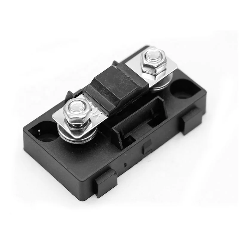 Automotive Heavy Duty Single Mount Inline MIDI Fuse Holder With MIDI Fuse for Marine Trucks RV Vehicles Boat