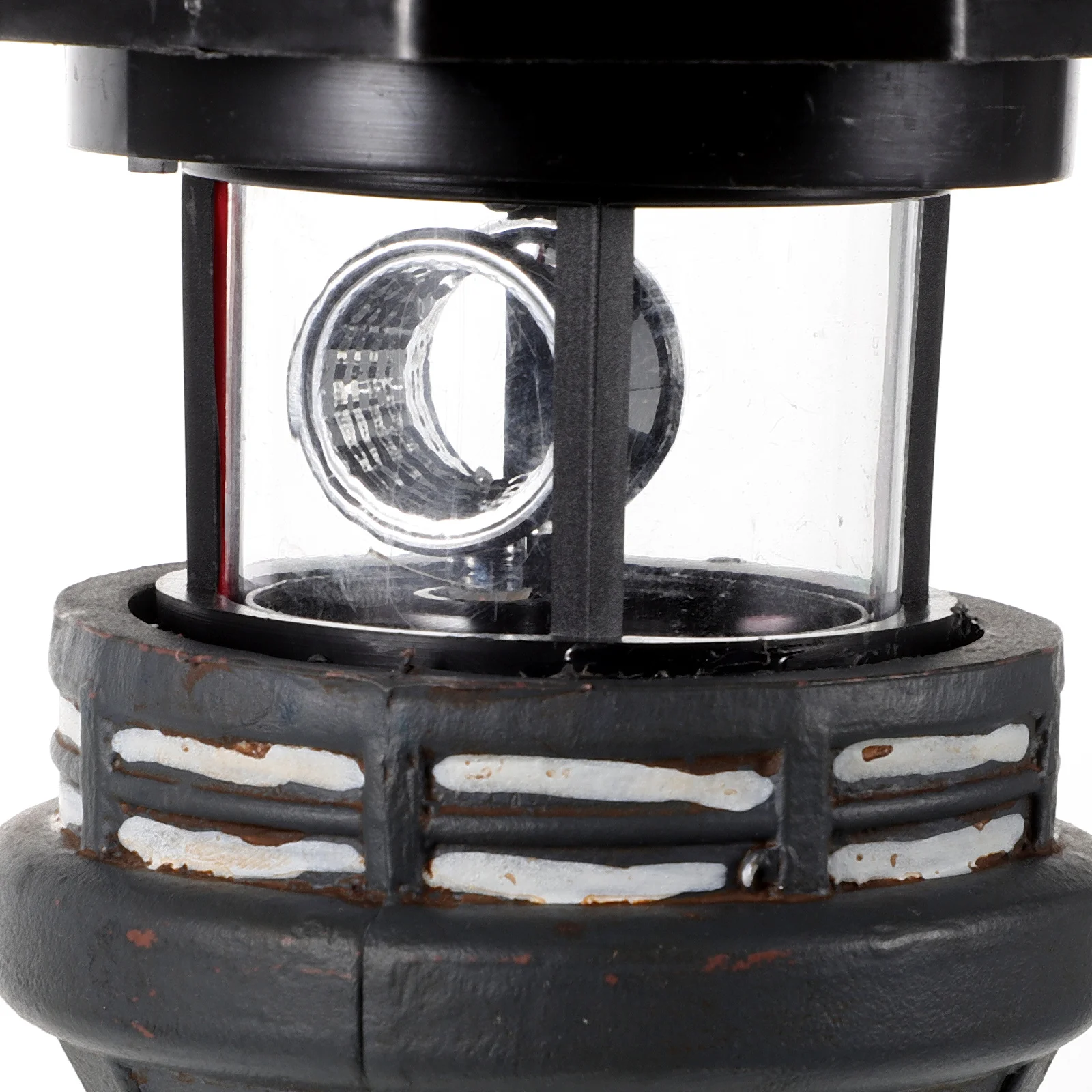 

Garden Lighthouse Solar Resin Decor Outdoor Yard Lawn Path Porch Adornment Durable Energy Lighthouse Decor Saving