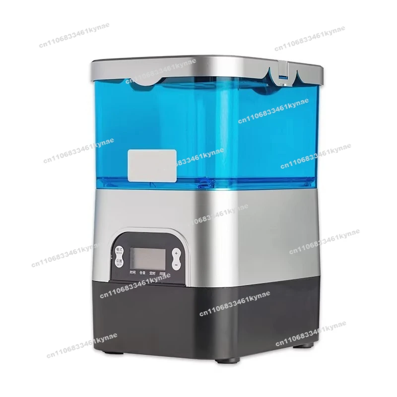 Automatic Fish Feeder for Aquaculture, Square Plastic Aquarium Fish Tank