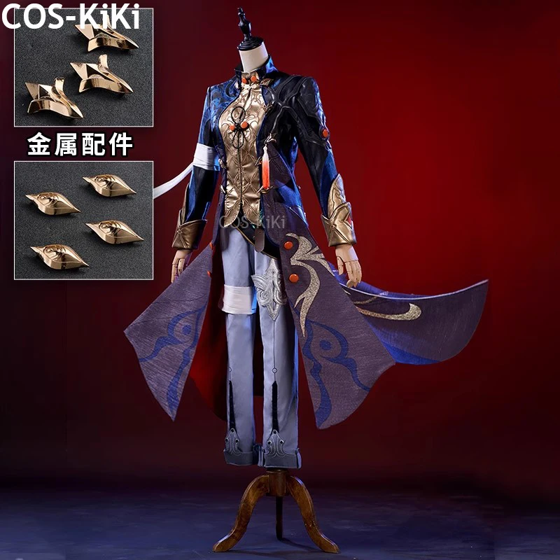 

COS-KiKi Honkai: Star Rail Blade Game Suit Gorgeous Cosplay Costume Handsome Uniform Halloween Party Role Play Outfit Men S-3XL