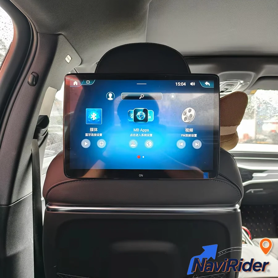 14inch Android IPS Screen Headrest Car TV For Mercedes Benz GLS GLE G Class S Class E Class ML Rear Seat Entertainment Head Unit