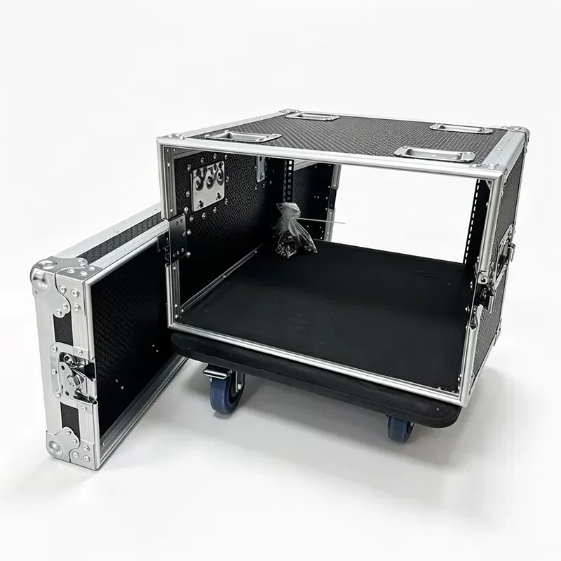 7U Double Door Network Cabinet Server Rack Enclosure with Fan and Tool Box Custom Metal Storage Case for Data Center