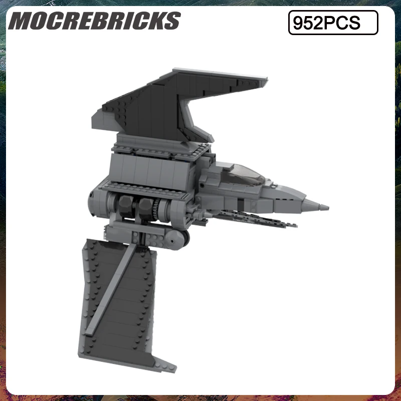 

Space War Series NU-Class Shuttleh Spaceship Model Assembling Building Blocks Set DIY MOC Children's Toys Christmas Gifts