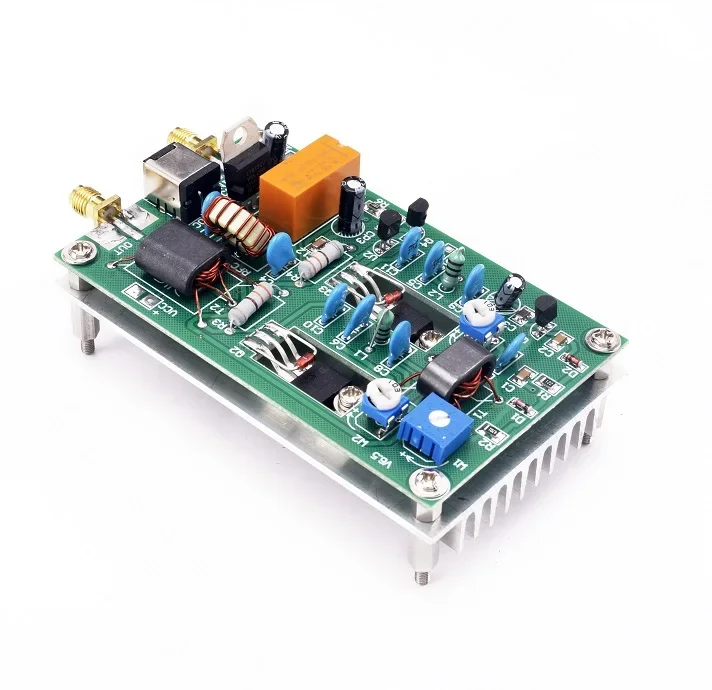 30W 3-28MHz Shortwave Power Amplifier Board CW SSB Linear High Frequency Power Amplifier Finished Board NEW