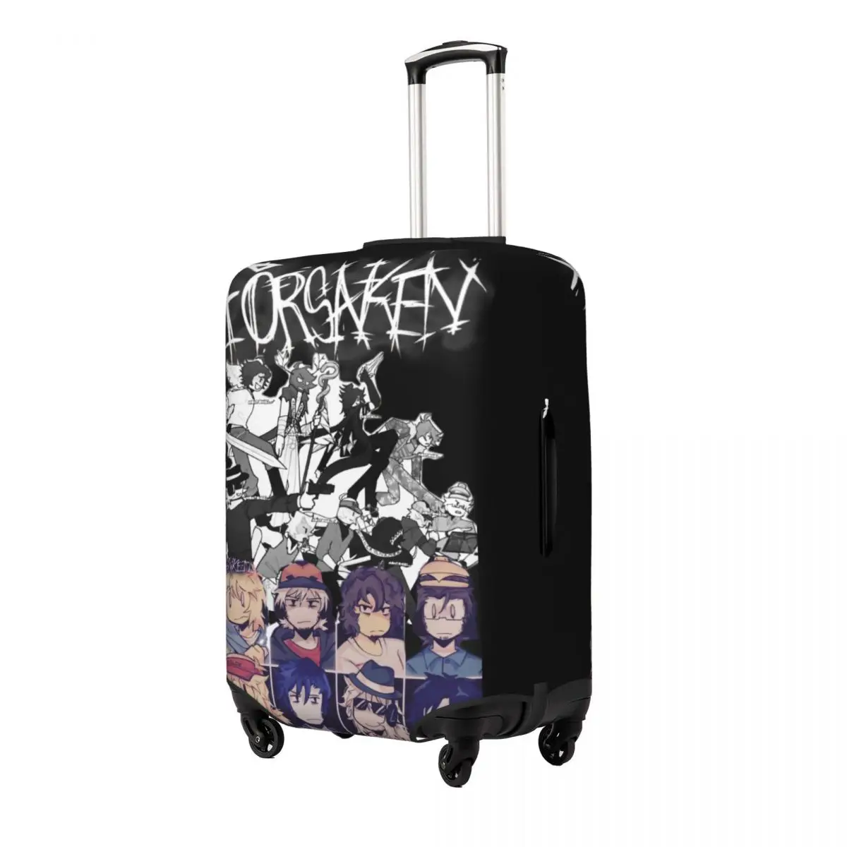 Forsaken Character Suitcase Cover Practical Travel Protector Luggage Accesories Holiday