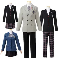 JOKER Amamiya Ren Cosplay Costume Anime PS 5 Akechi Goro Costumes Coat Halloween Game Kasumi Yoshizawa School Uniform Outfit