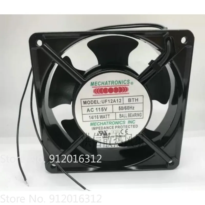 New Fan for MECHATRONICS UF12A12 BTH AC115V 14/16W Aluminum Frame Cooling Fan