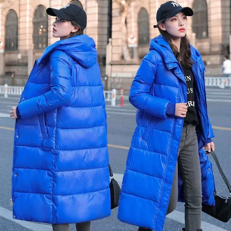 Winter Jackets Women Long Parkas Thick Warm 2023 New Women\'s Puffer Coats Fashion Female Cotton Padded Jacket Snow Coat Outwear