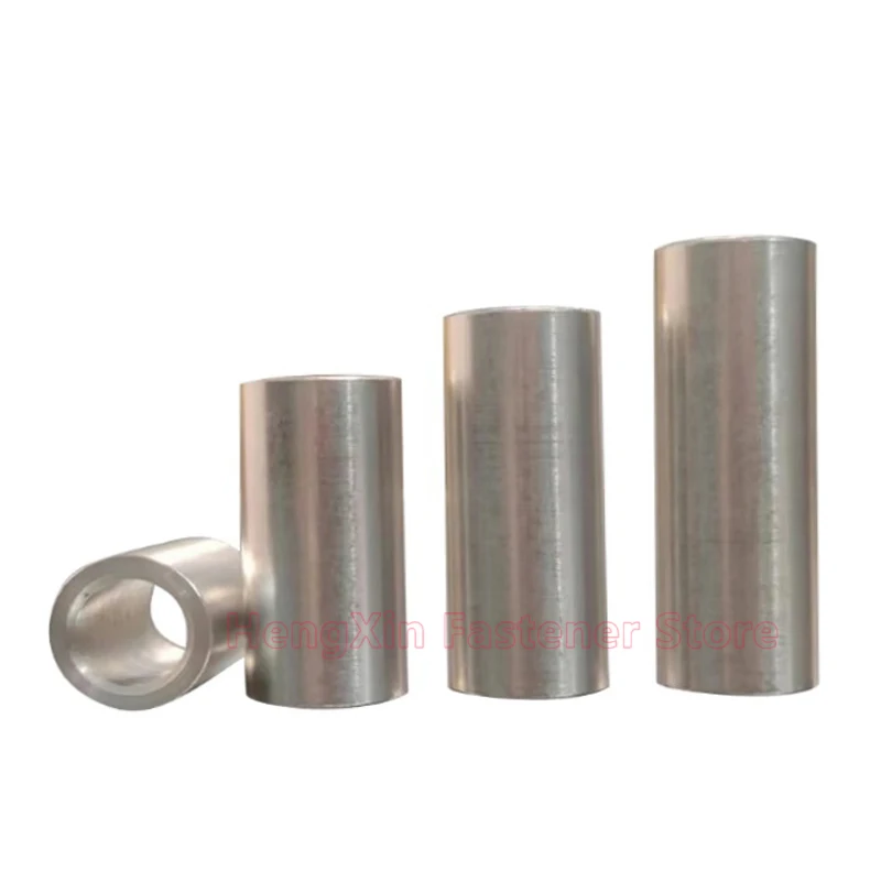 M15 304 Stainless Steel Bushing Washer Gasket Unthreaded Round Hollow Standoff Spacer Sleeve OD 17/18/20/22/25mm Length 8-60mm