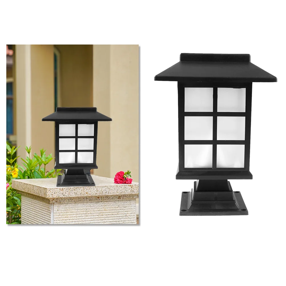 

4Pcs Solar Light Outdoor Power Lamp Waterproof Courtyard Wall Lighting Waterproof Lamp Eco Friendly Durable Healthy