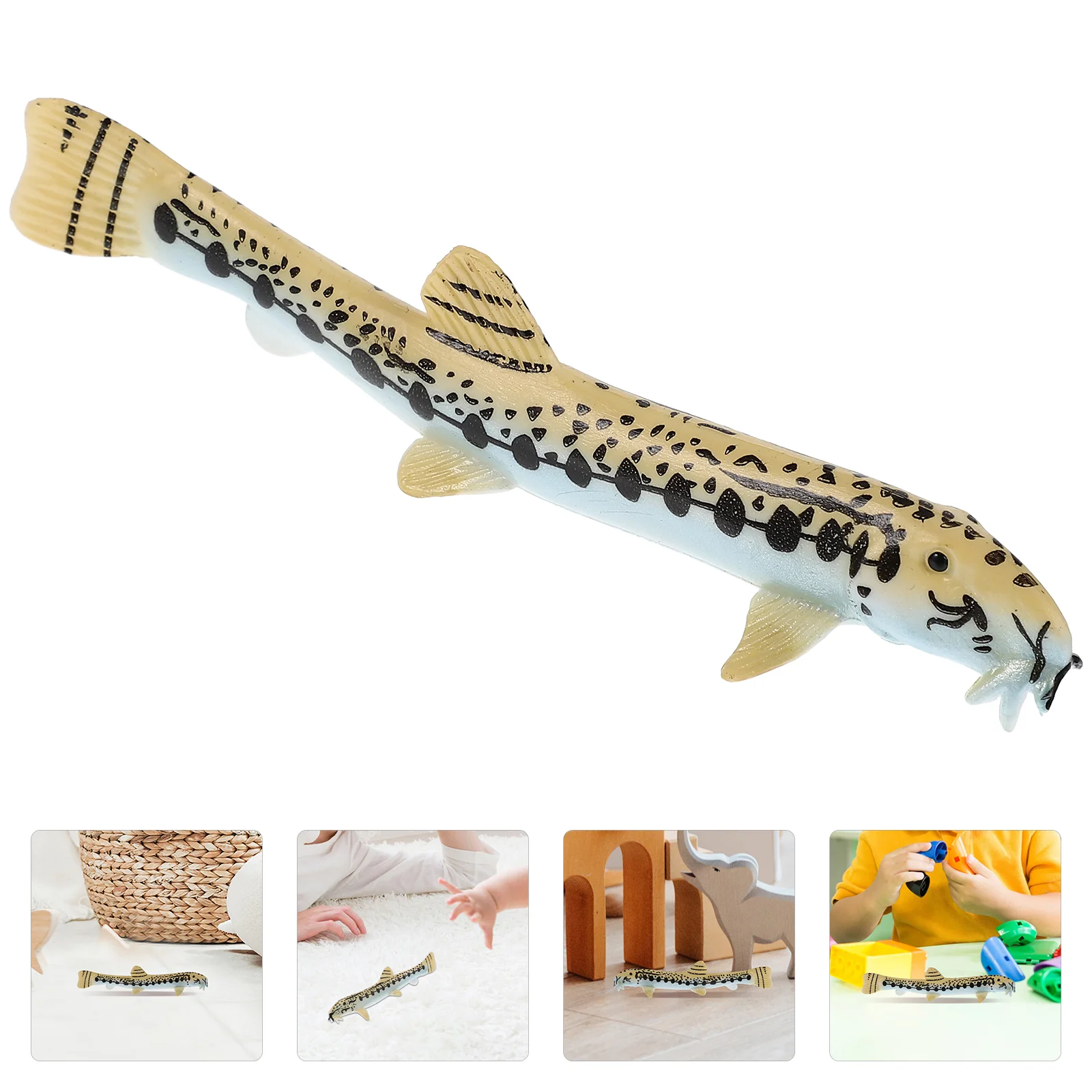 

Cobitis Taenia Linnaeus Model Chinese Loach Toy Models Toddler Creative Sea Creature