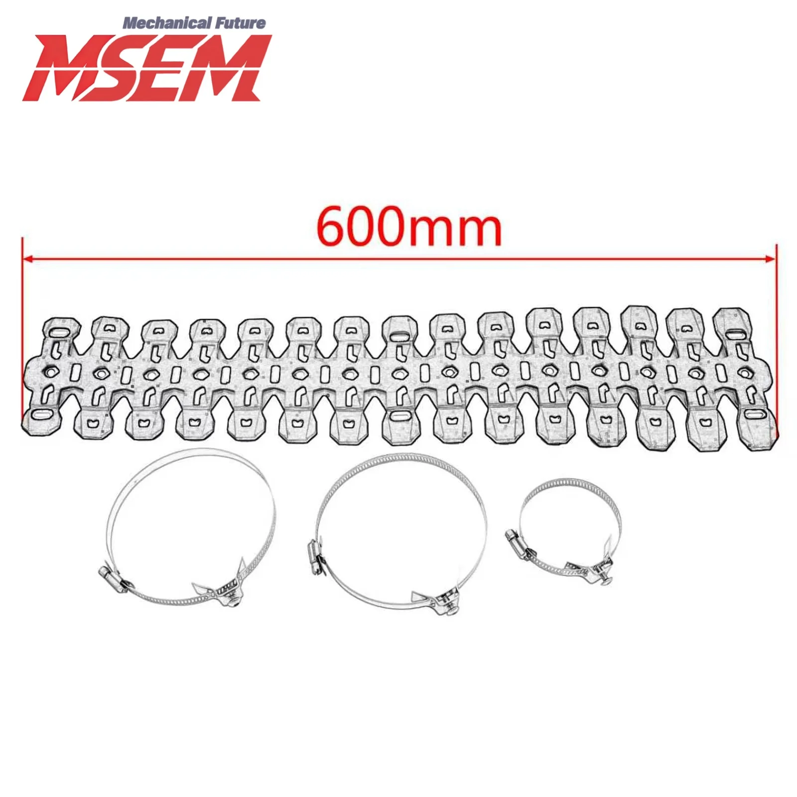 60CM Muffler Heat Shield Exhaust Protector Anti Scald Guard For KTM 125 250 300 SX XC XCW BETA RR 2T 2012-2023