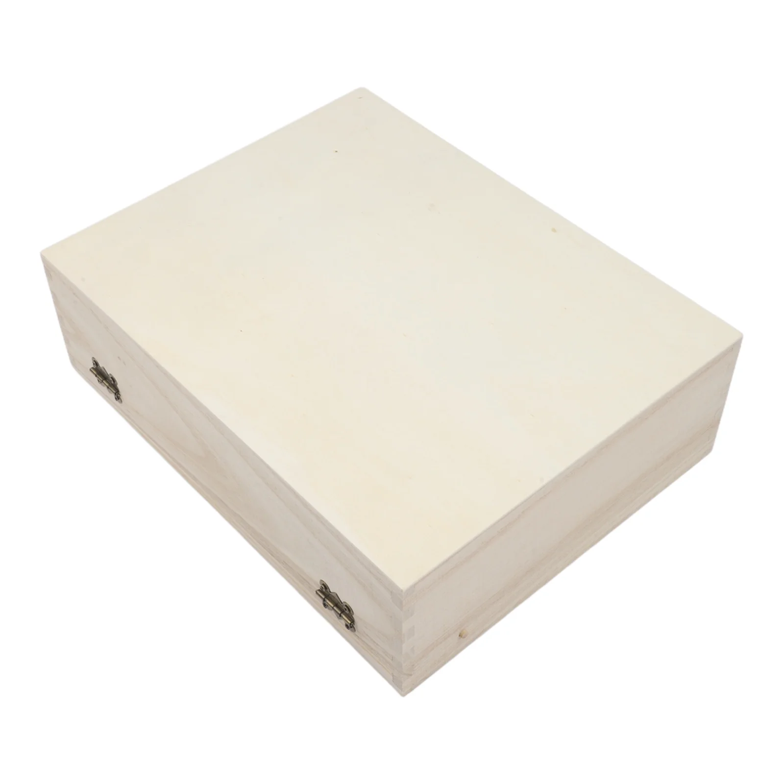 Two Layer Paulownia Wood Jewelry Box Flip for top Lid Organizer for Needles Rings and Sewing Supplies Storage Container