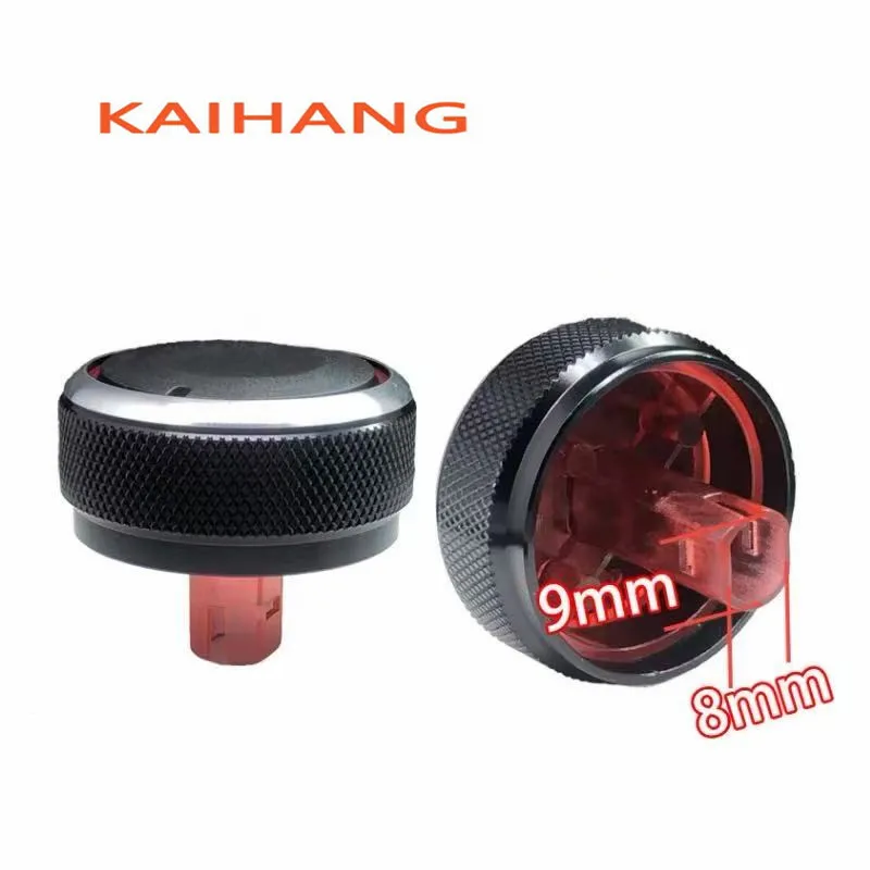 

1PCS Modified version Car air conditioning aluminum alloy knob 17-19 Kia K2 air conditioning knob cap diameter 43mm height 21mm
