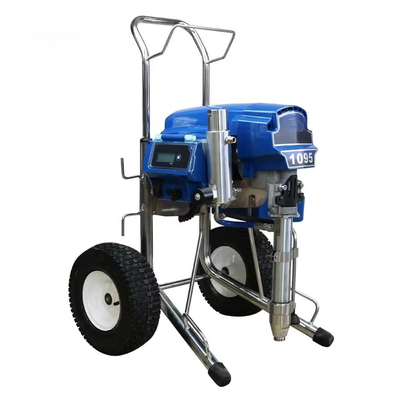 1095 Factory Direct Electric Brushless Motor DIY Industrial Paint Application Airless Paint Sprayer with Manual Control