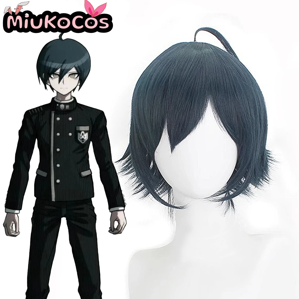 

IN STOCK Shuichi Saihara Cosplay Wig MiukoCosplay Game Danganronpa V3 Cosplay