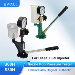 S60H S80H Diesel Fuel Injector Tester Diesel Injector Nozzle Tester With Dual Scale Gauge to Adjust Injector Nozzle Pressure