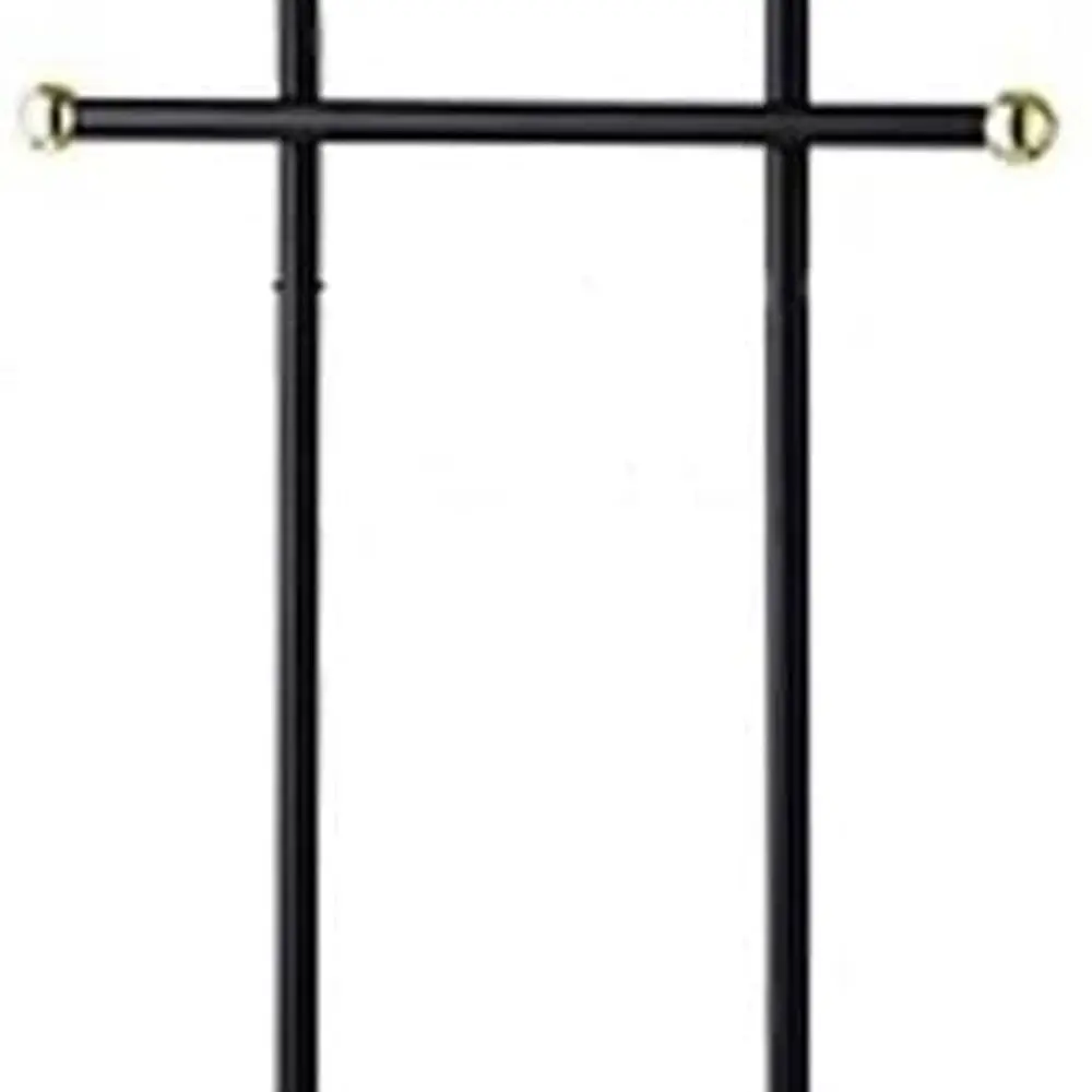 

Stylish Metal Coat Rack with Round Base for Home Entryways and Living Spaces