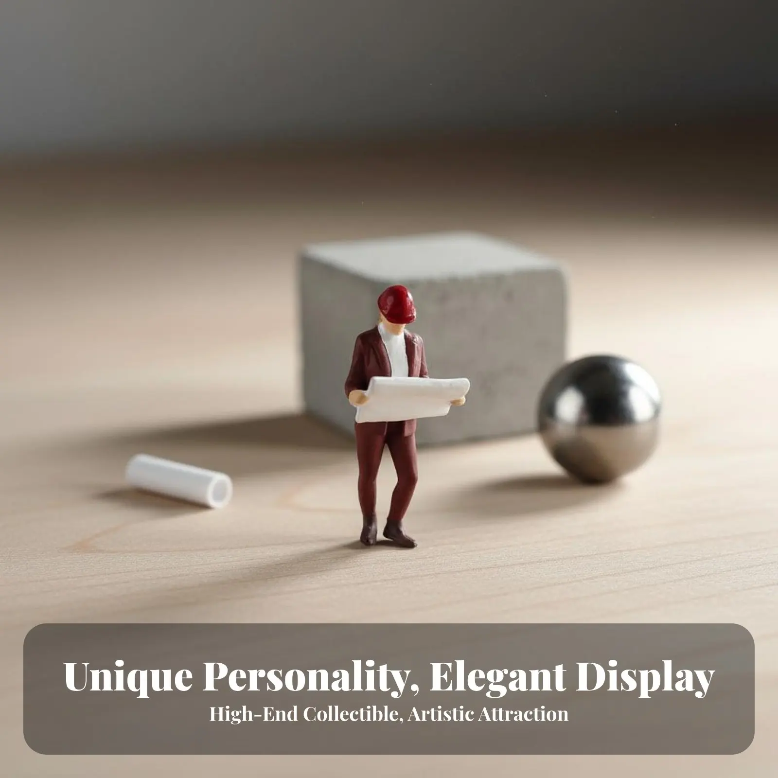 

1:64 Scale Construction Worker Figure Collectible Grade 1:64 Scale Worker Figures Tiny People Construction Models High Intricacy