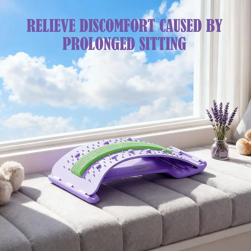 Camilla Lumbar para espalda baja para aliviar el dolor, dispositivo de descompresión espinal no quirúrgico, soporte para espalda baja para uso doméstico L0M4