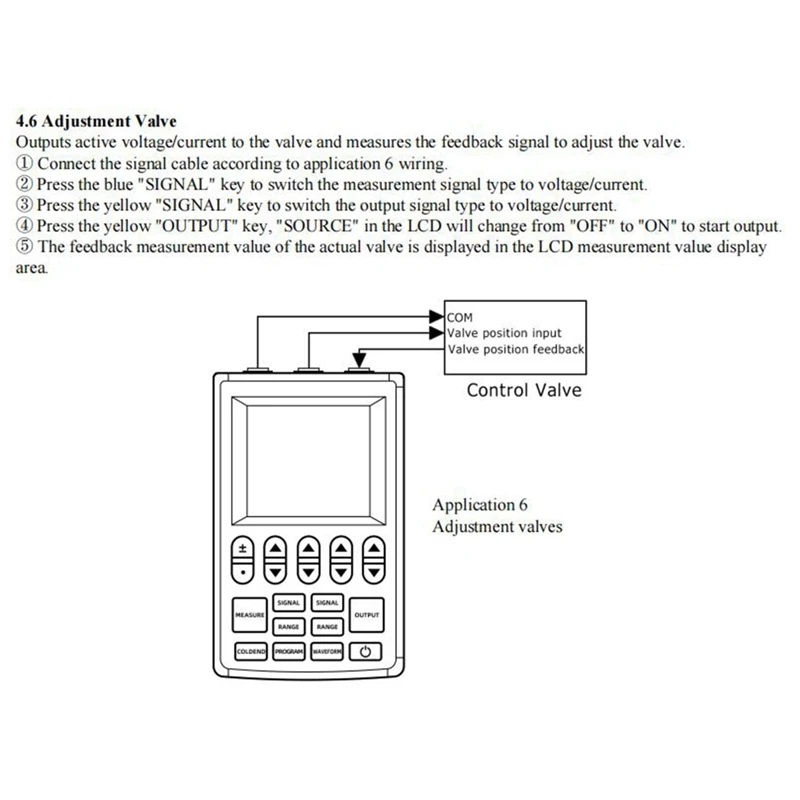 Full-Multifunction Signal Generator, Termopar Fonte de Sinal, Handheld Processo Calibrador, Tensão Atual, RTD, 4-20Ma