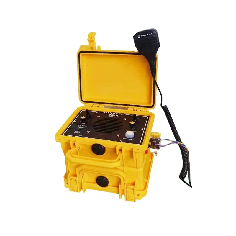 BB Commercial Diving Equipment Un-der-water Scuba Diving Communication Box Radio System with Audio Input and Output