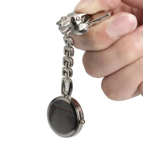 Mode Fjärilssjuksköterska Bordsfickur Med Klämma Brosch Kedja Quartz Klockor Hänge Halsband Klocka Presenter För Kvinnor Man 8 best sales bröstvakt för sjuksköterskor - №1