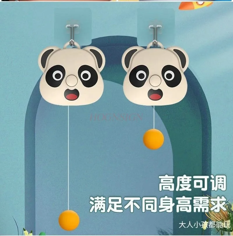 Wiszący trener tenisa stołowego dla dzieci do ćwiczeń rodzic-dziecko w pomieszczeniach, treningu sensorycznego, zdolności reakcji, dla jednej osoby