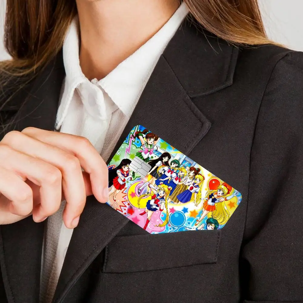 Living Room Rugs Sailor Moon Anmie Sticker Film Skin Cover For Credit Card Debit Bank Card Front