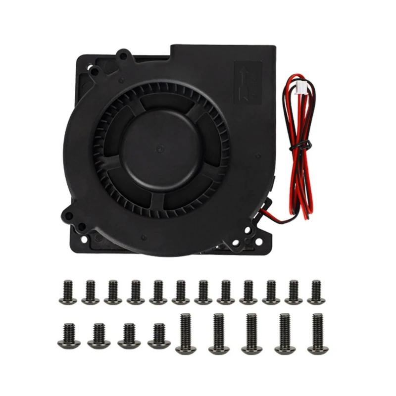 

Upgraded 12032 Blower Fan 24V 12W Quiet Cooling Noise Reduction for KLP1 Printer