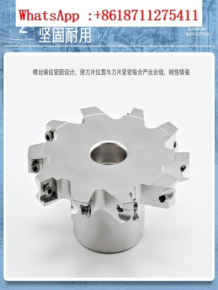 Indexable CNC inserts, three-sided face grooving, surface milling cutters, disc sleeve, T-slot rough milling cutter MPHT