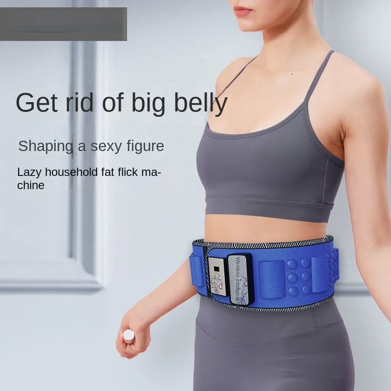 Household slimming machine burning fat slimming belt shock lazy man magic device thin legs belly movement shaker