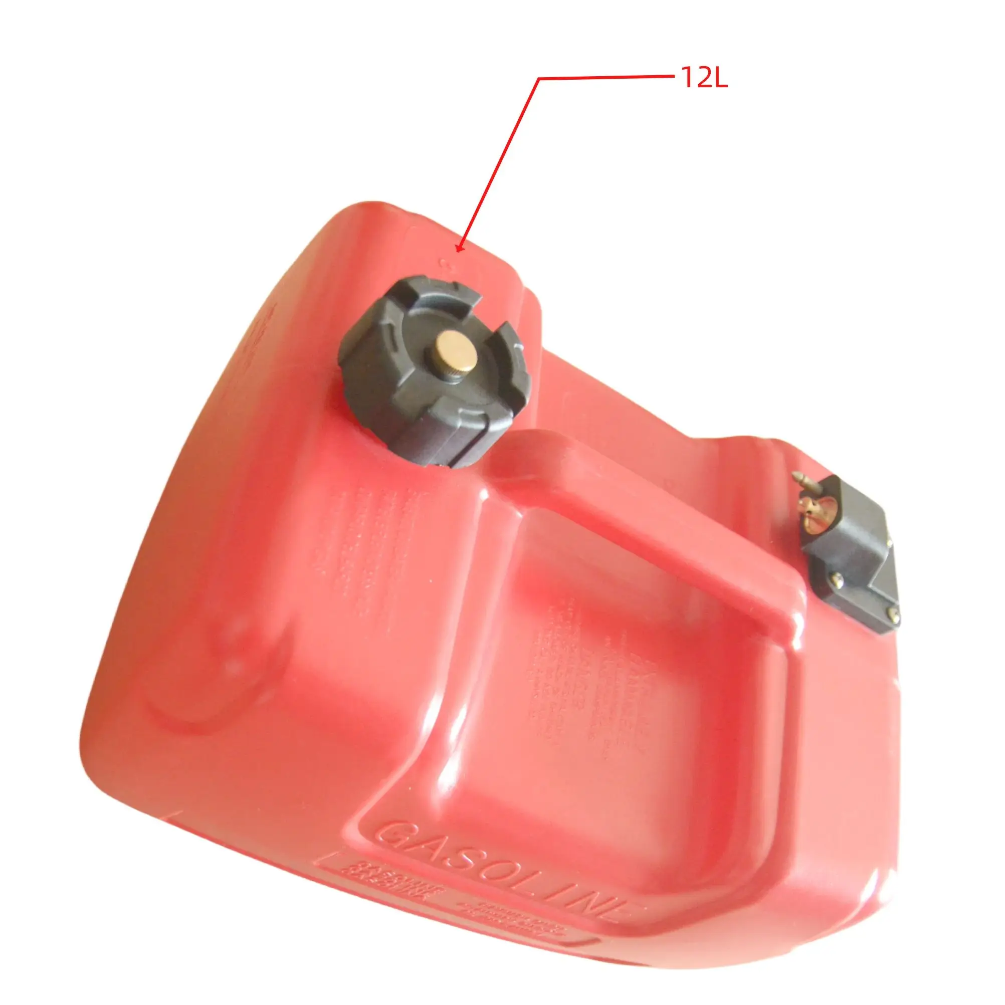 6YJ-24610-01 One Piece Boat Fuel Tank Cover / Fuel Tank Cap For 12L /24L For Some of Yamaha/Hidea/Parsun Boat Engine