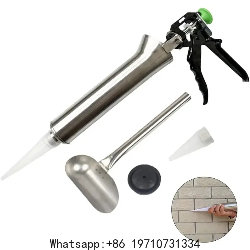 Grouting Tool, Hand Caulking Guns, Cement Grout Mortar Caulk Pointing Grouting Gun, Mortar Pointing Grouting Gun Cement Spray