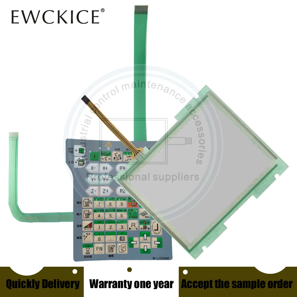 NEW W-L02586 HMI FDTPFSJN-3L15 PLC TP-4131S1 FDTPDSJN-3L08 Touch screen And LCD monitor Liquid Crystal Display And Keypadd