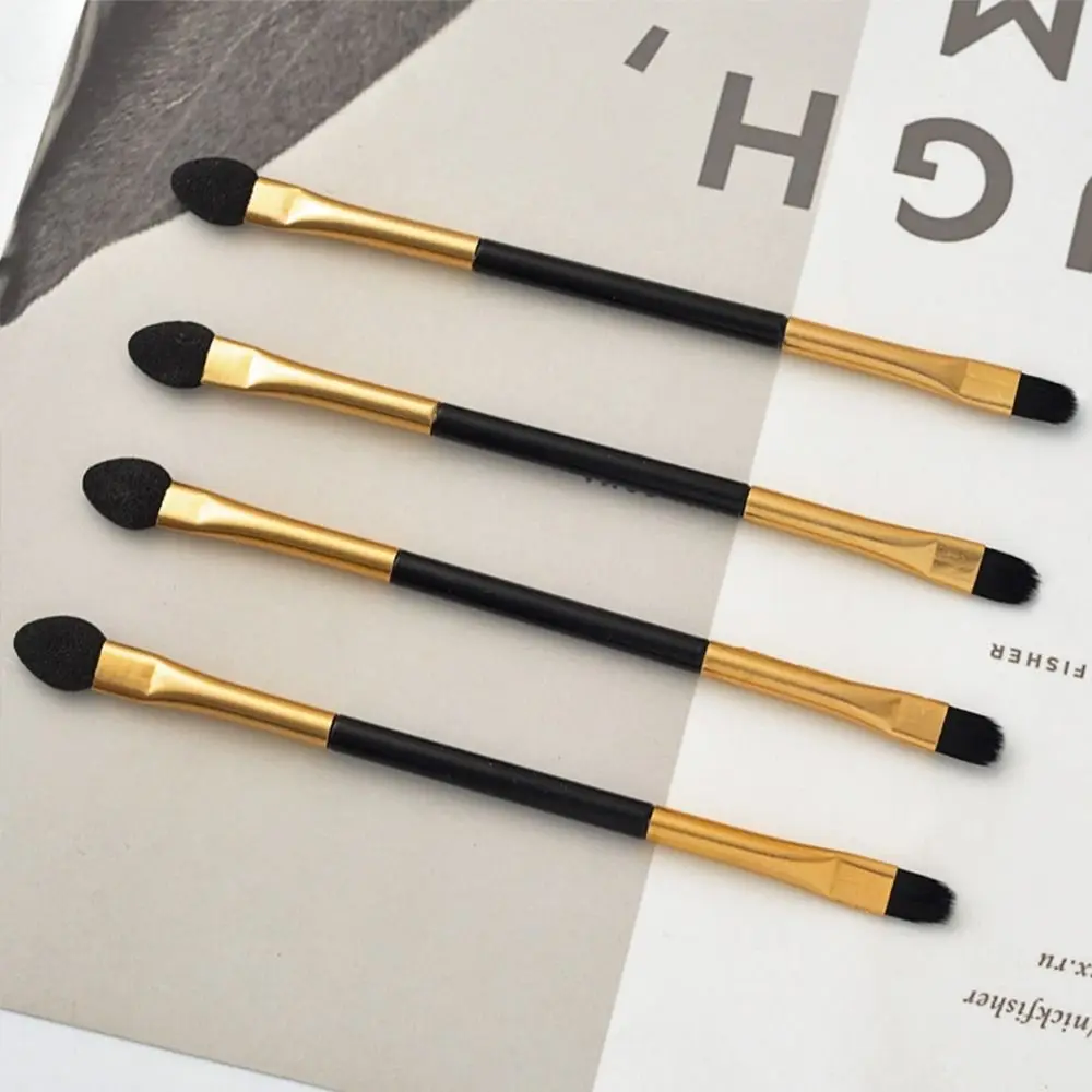 10PCS Eyeshadow Brushes Double-Ended Eyeshadow Applicators Long Handle Eye Eye