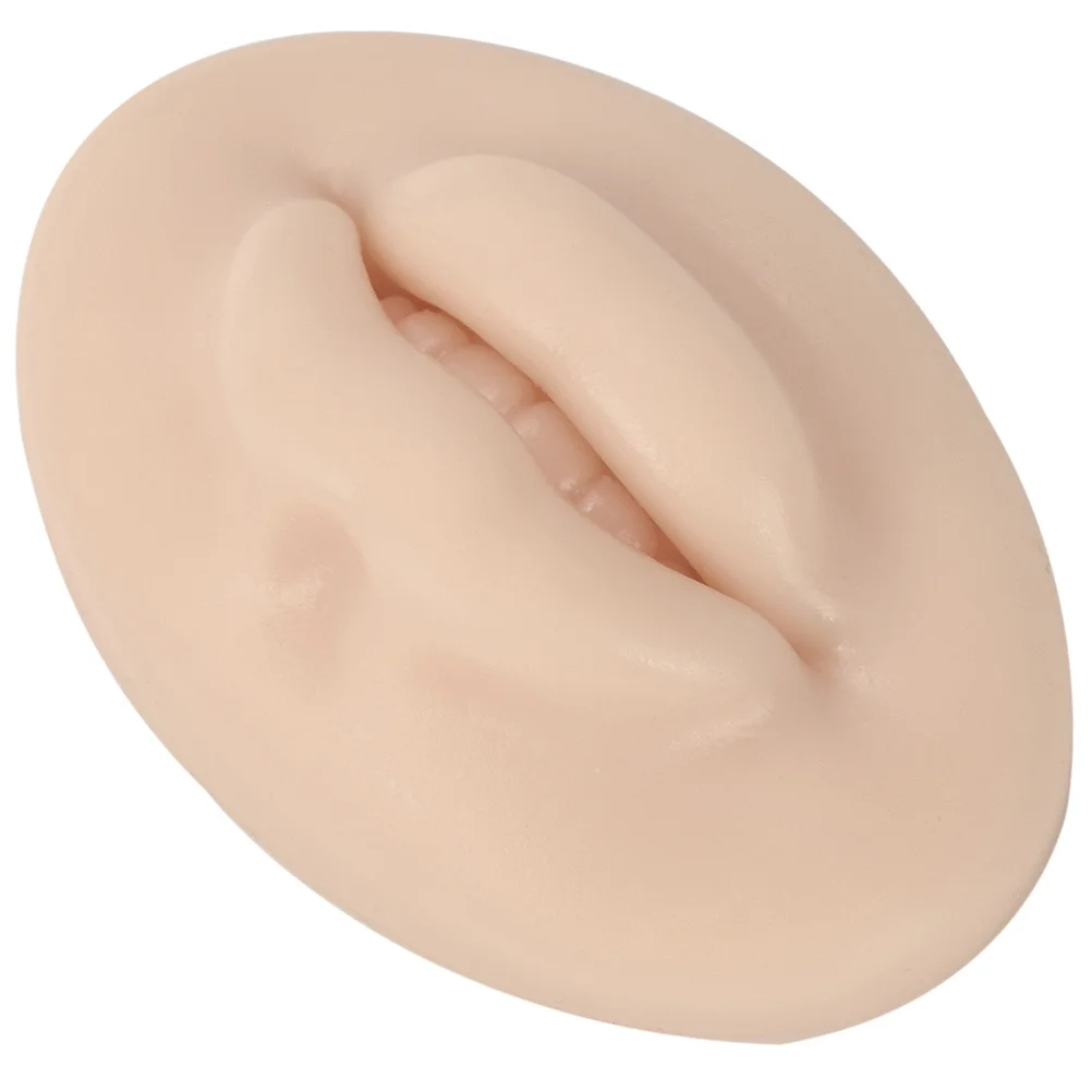 

Elastic Silicone Practice Lip 3D Soft Fake Skin for Tattoos Piercing Training Portable Professional Tattoos Supply