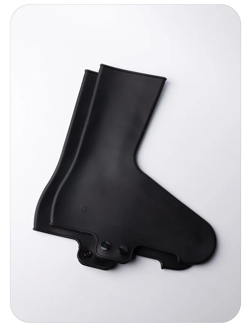 Rennradschuhe, Silikon-Schuhüberzieher mit Verriegelung, winddicht, wasserdicht, leicht zu reinigen, für Renn- und Mountainbike-Zubehör. – Detail 12