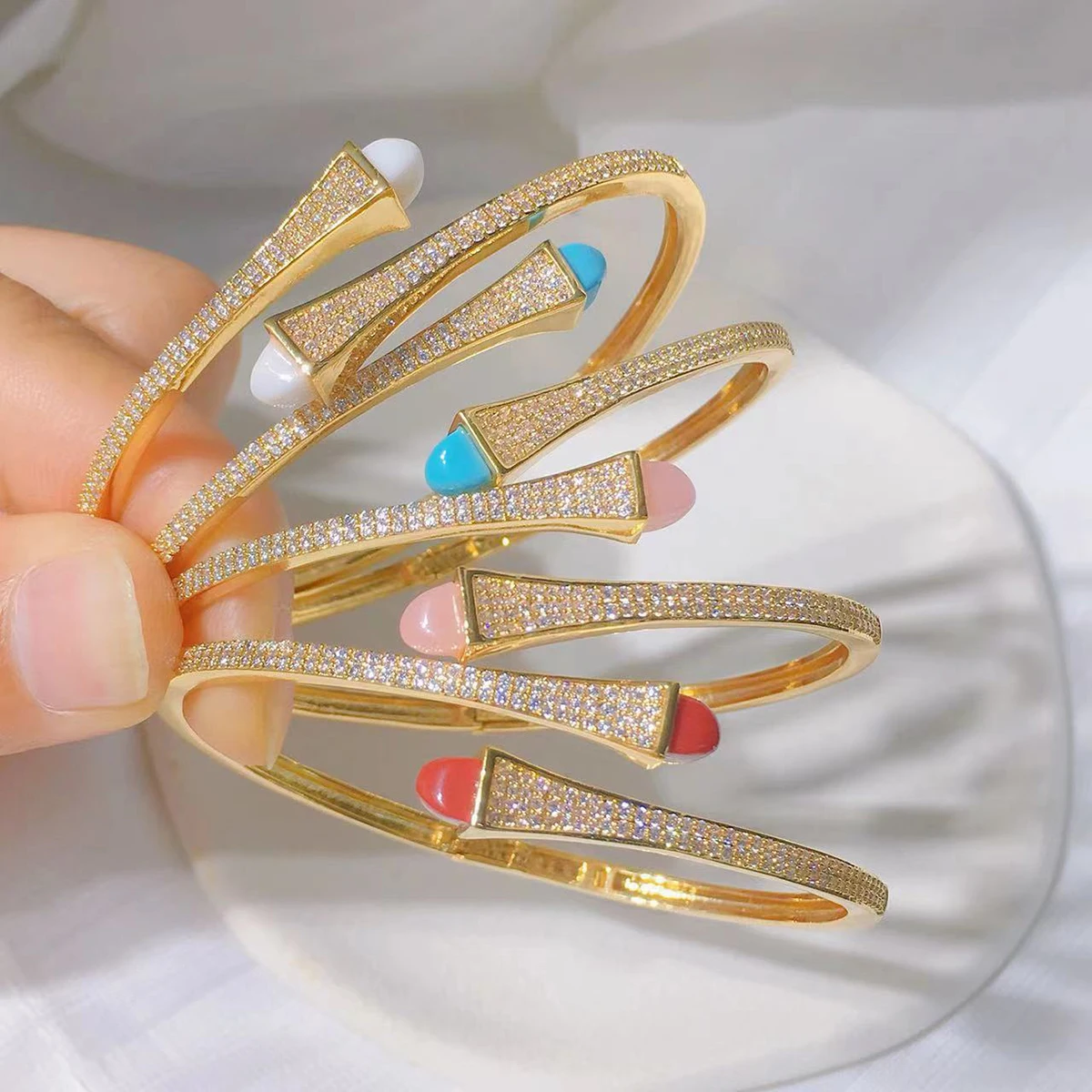 NEW Luxury Trend Bracelet Jewelry For Women Wedding Party Dubai Bridal Egagement High Quality New Romantic Accessories