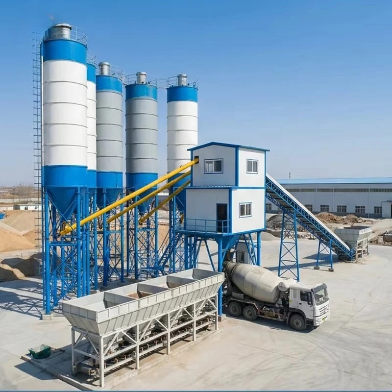 YG Economical 120m³/h Concrete Station, For Contractors, Twin-Shaft Mixer, CE ISO, 24/7 Tech Support