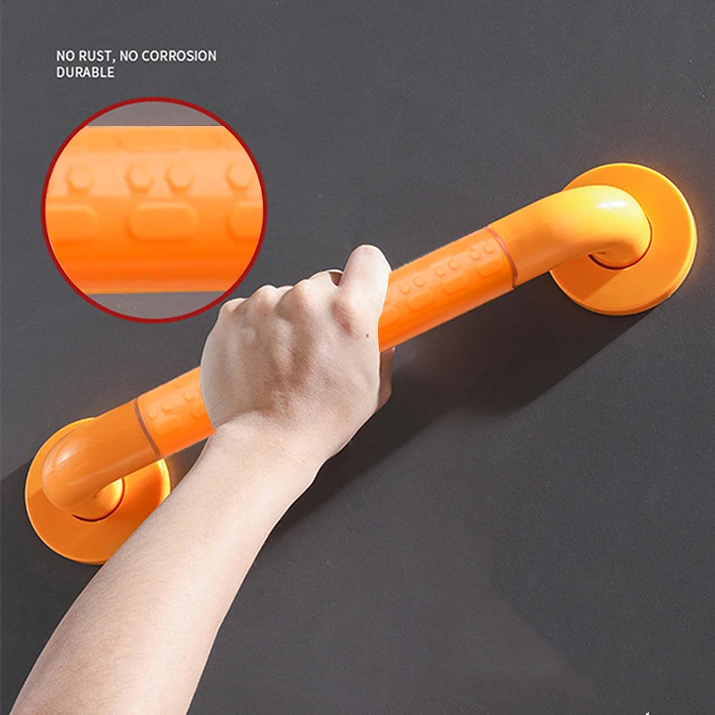 30/40/50cm Non-Slip Safe Bathroom Grip Shower Tub Rail Grab Bar Shower Toilet Handrail Handle Wall Mounted