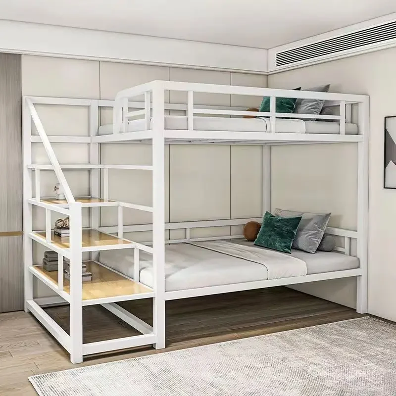 

Children's high and low bunk beds, home adults, iron beds, upper and lower beds, wrought iron beds, upper and