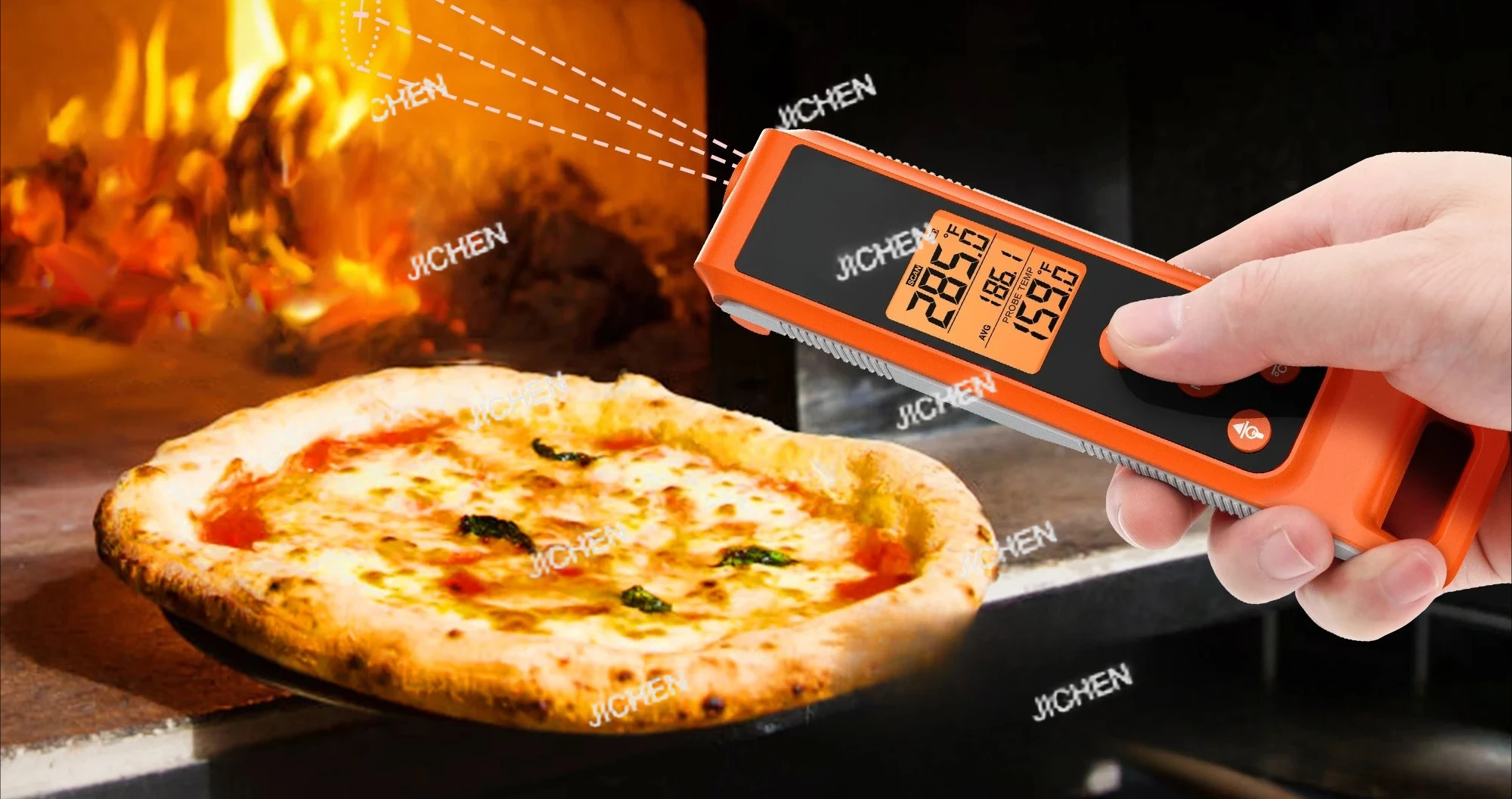 ThermoPro TP420 Цифровой инфракрасный многофункциональный термометр Пластиковый кухонный инструмент для приготовления пищи Триммер Для Травы Газонокосилка